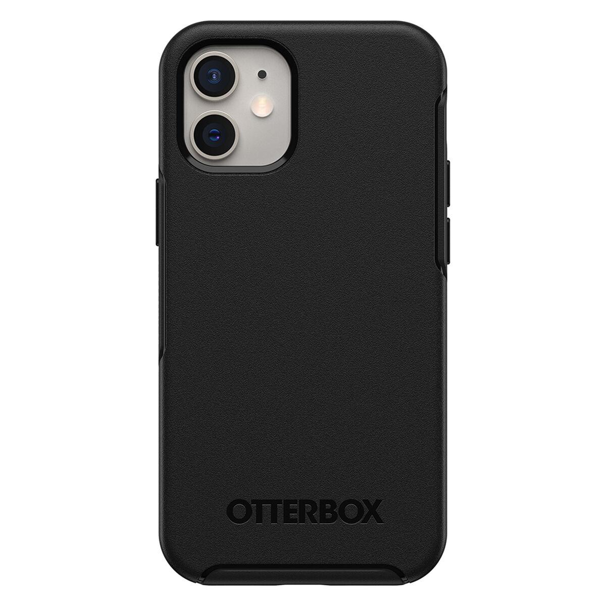 OtterBox for Apple iPhone 12/iPhone 12 Pro Sleek Drop Proof Protective Case Symmetry Series Black - Non-Retail Packaging