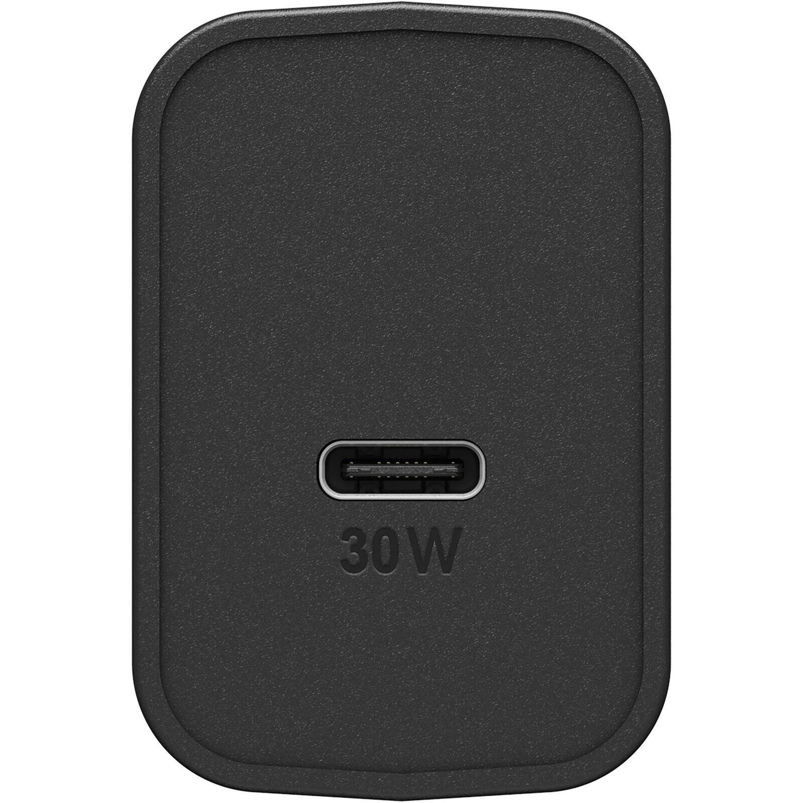 OTTERBOX EU WALL CHARGER 30W - GAN 1X USB-C 30W USB-PD BLACK