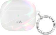 case-mate Custodia a bolle di sapone Apple AirPods (2021) trasparente/iridescente
