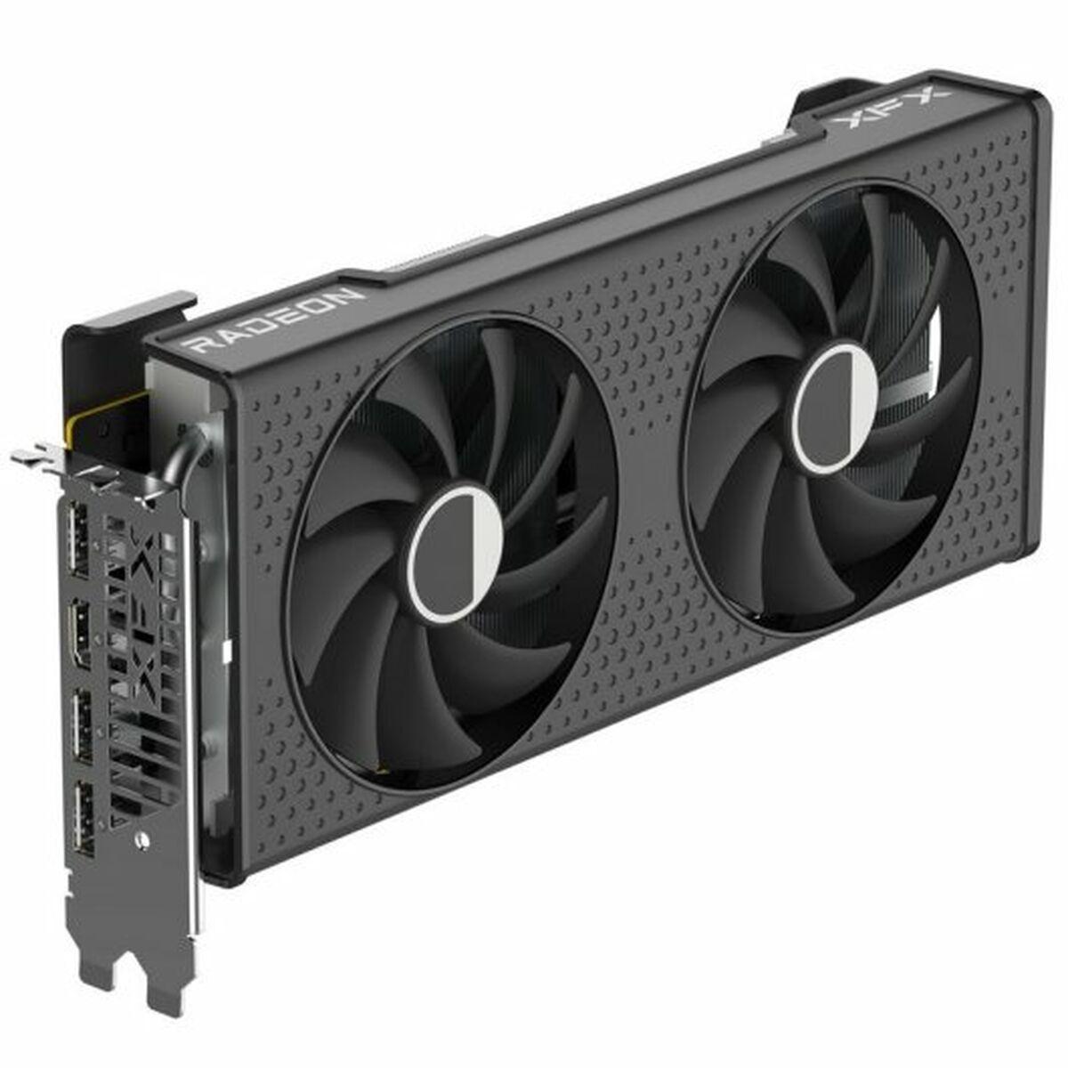 XFX SPEEDSTER SWFT 210 Radeon RX 7600 XT AMD 16 GB GDDR6 (XFX RX7600 XT Speedster SWFT210 16GB DDR6 HDMI 3 DP 2755MHz Clock)