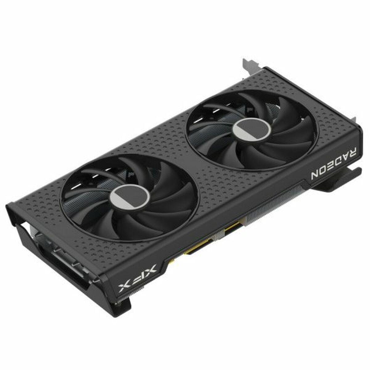 XFX SPEEDSTER SWFT 210 Radeon RX 7600 XT AMD 16 GB GDDR6 (XFX RX7600 XT Speedster SWFT210 16GB DDR6 HDMI 3 DP 2755MHz Clock)
