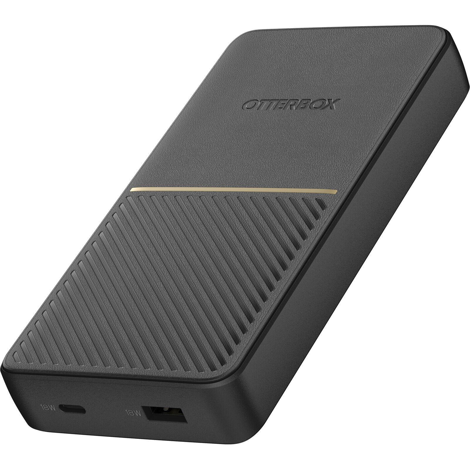 OTTERBOX POWER BANK 10K MAH USB A&C 18W USB-PD - BLACK