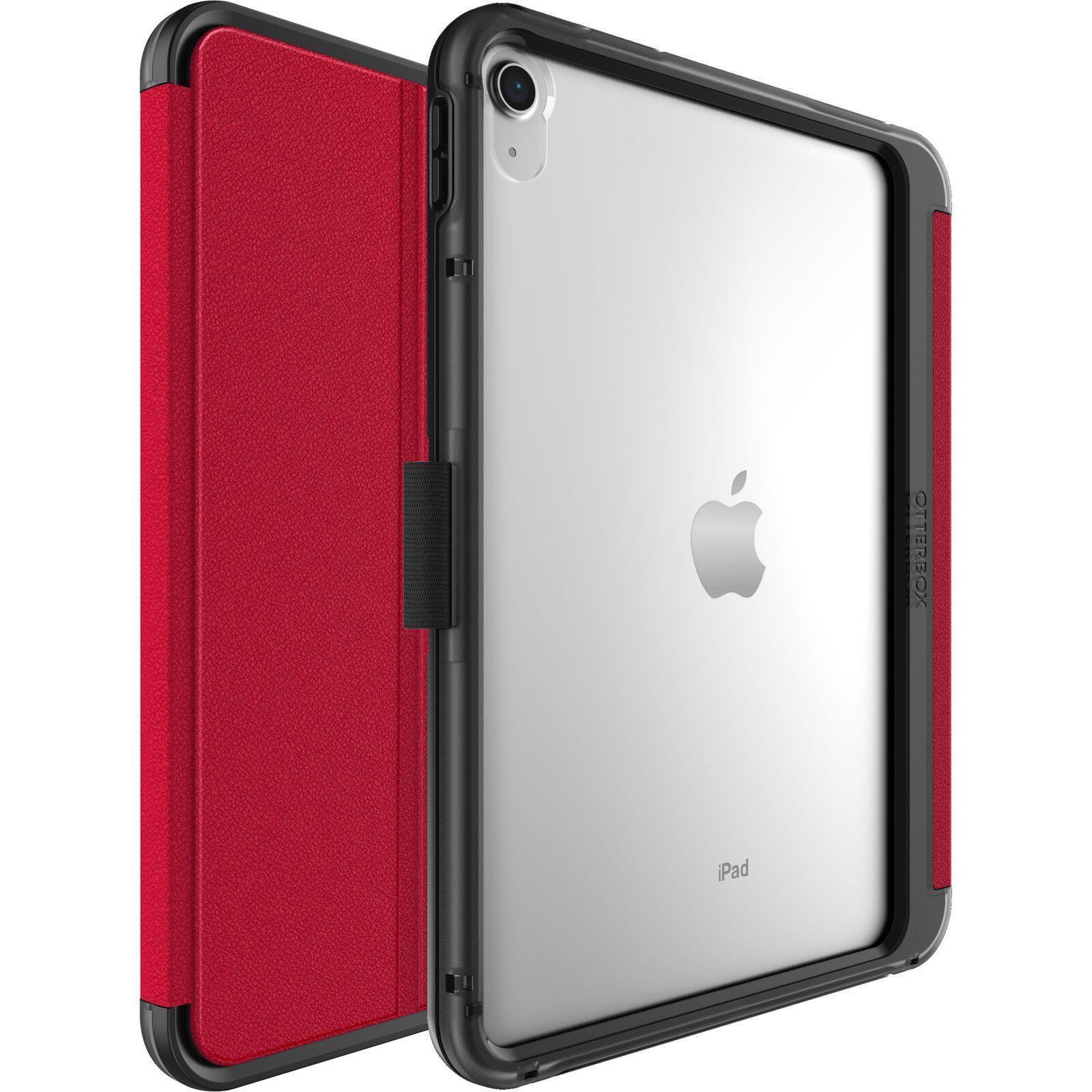 OtterBox Symmetry Series Folio - Flip cover for tablet - polycarbonate synthetic rubber - ruby sky - for Apple 10.9-inch iPad