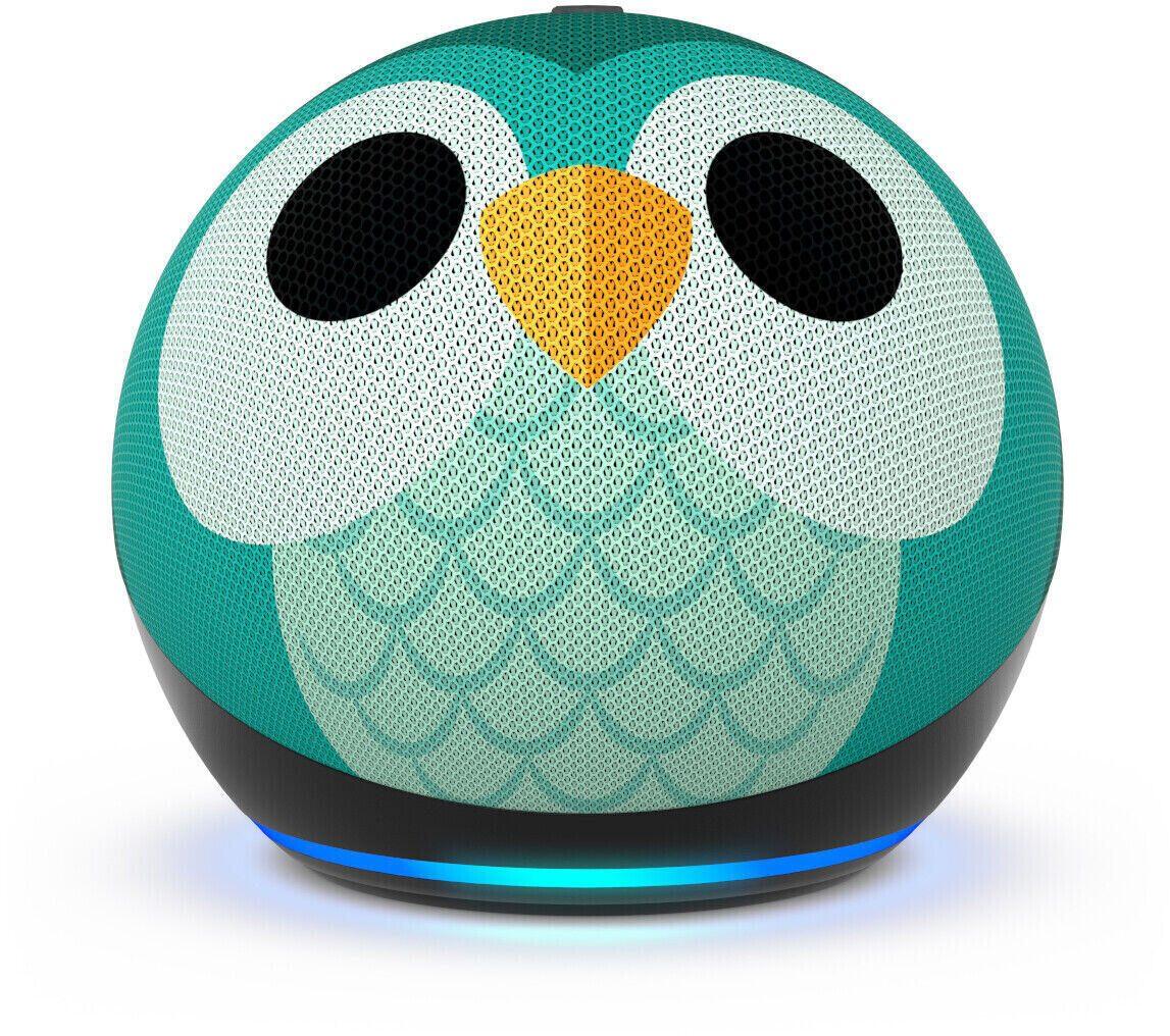 Amazon Echo Dot (5a generazione) Kids Smart hÃƒÂ¸jttaler Ugle