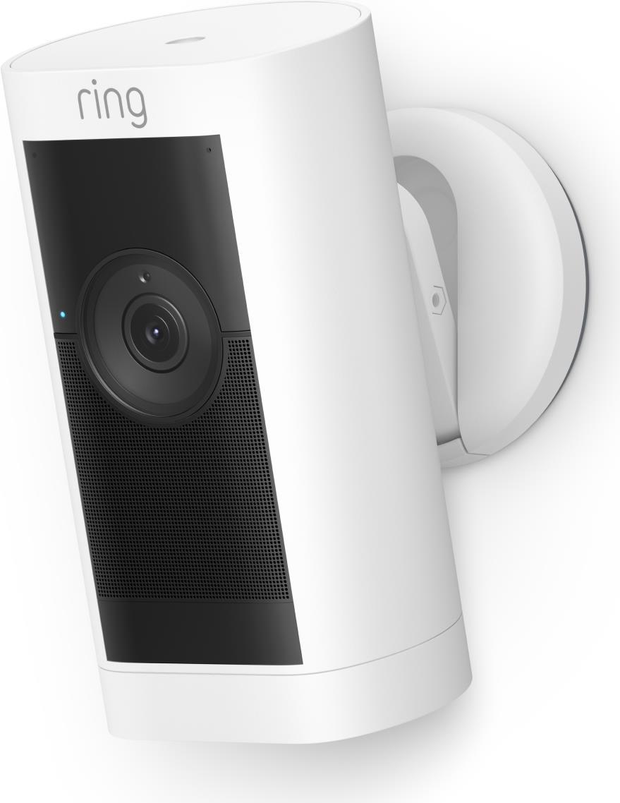 RING Stick Up Cam Pro Batteria bianca