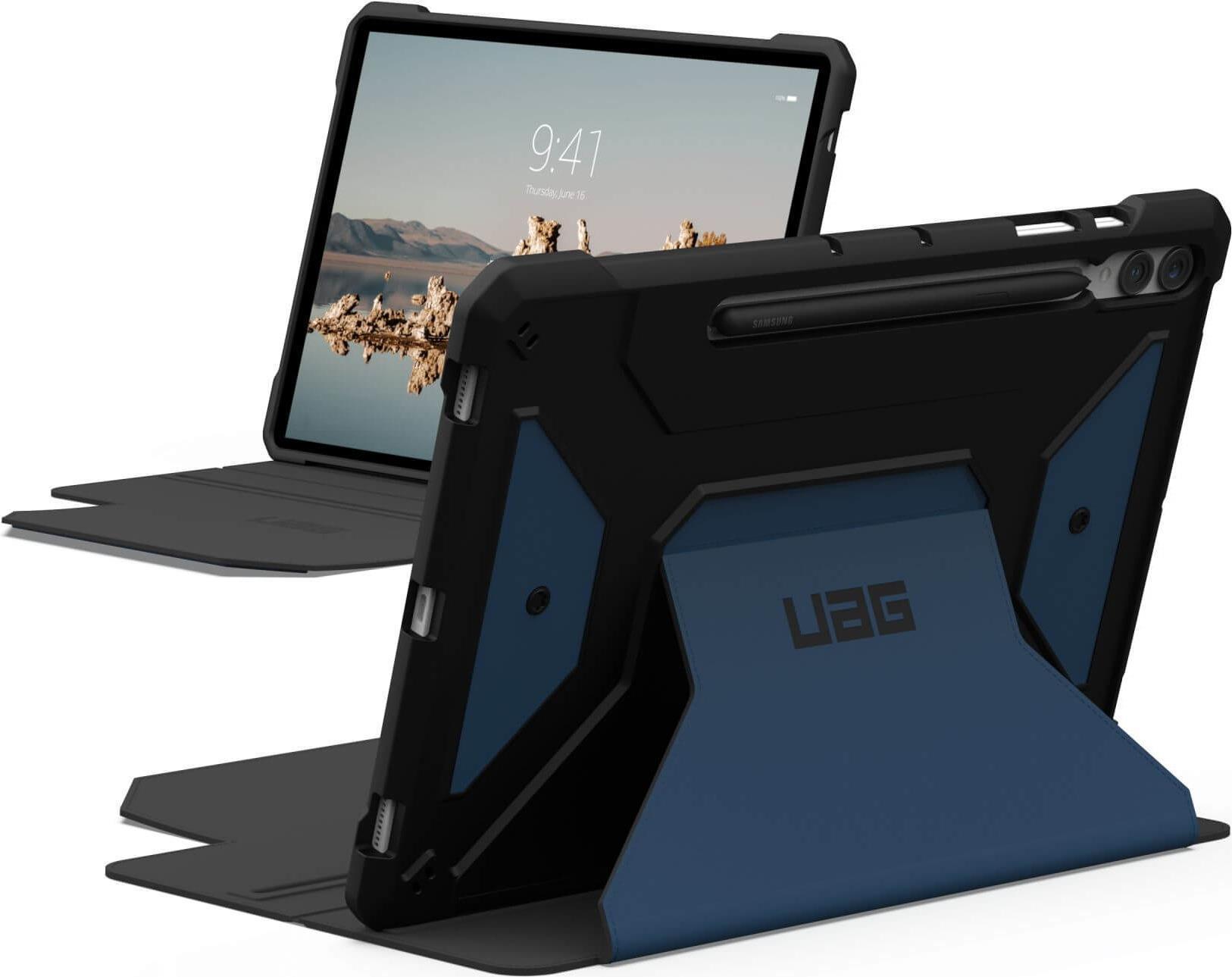 Custodia UAG Urban Armor Gear Metropolis SE Samsung Galaxy Tab S9+ mallard (blu)