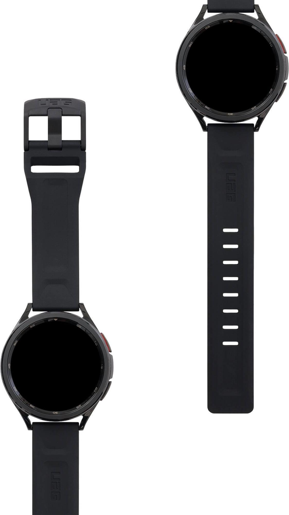 Urban Armor Gear Scout - Band - Smartwatch - Black - Samsung - Progettato per adattarsi a Galaxy Watch6 e 44mm - Galaxy Watch6