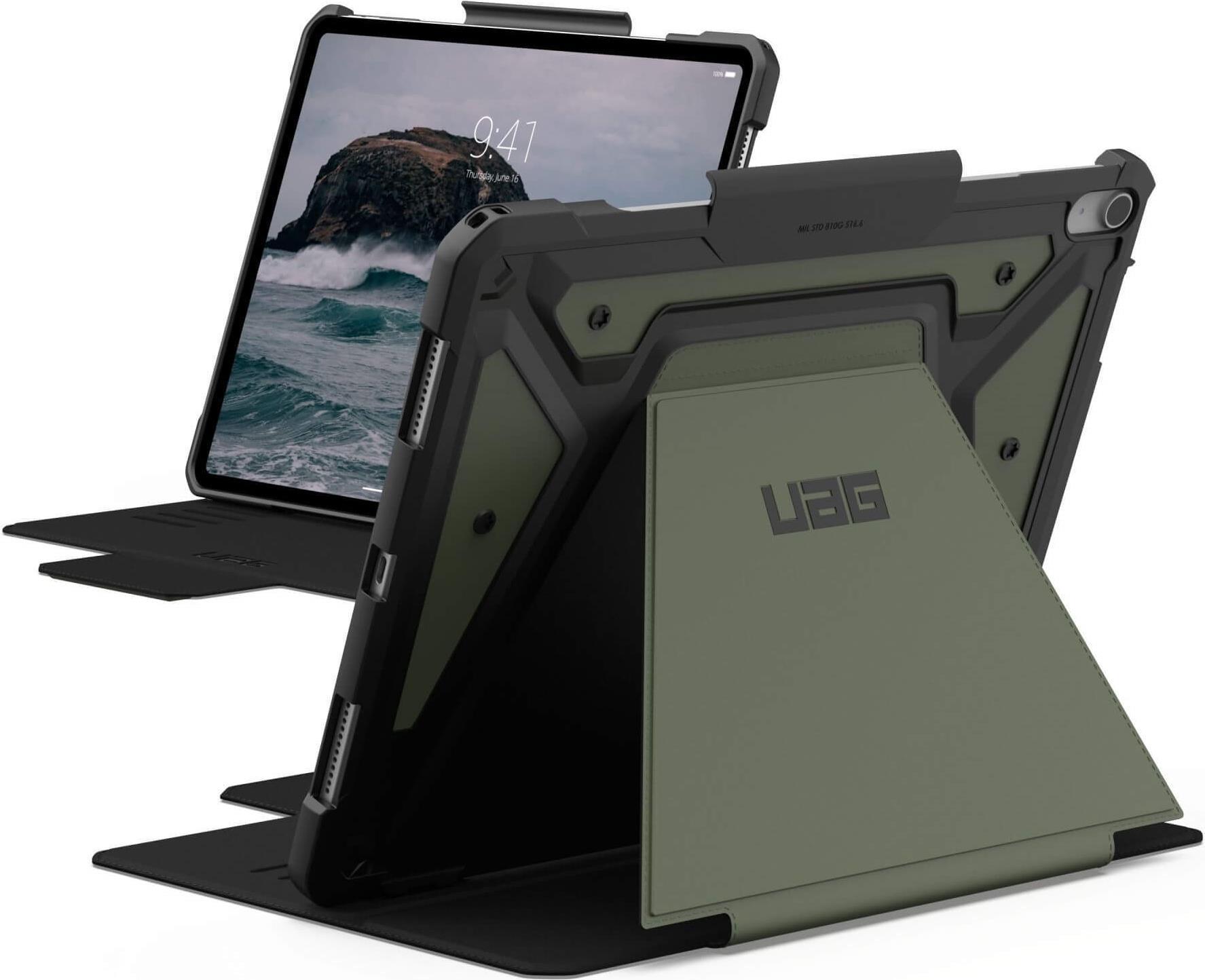 Urban Armor Gear Metropolis SE 124472117272 custodia per tablet 33 cm 13 Custodia a libro Oliva (UAG - Flip cover for tablet -