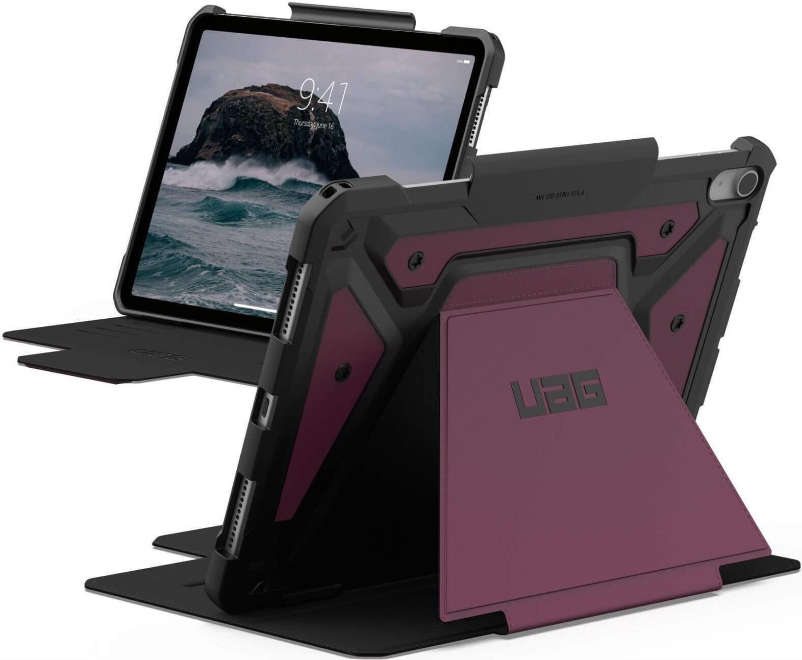 Urban Armor Gear Metropolis SE 124473119049 custodia per tablet 279 cm 11 Custodia a libro Bordeaux (UAG Metropolis SE Series -