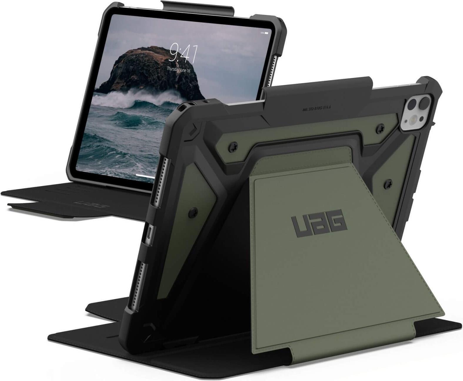 Urban Armor Gear Metropolis SE 124475117272 custodia per tablet 279 cm 11 Custodia a libro Oliva (UAG - Flip cover for tablet -