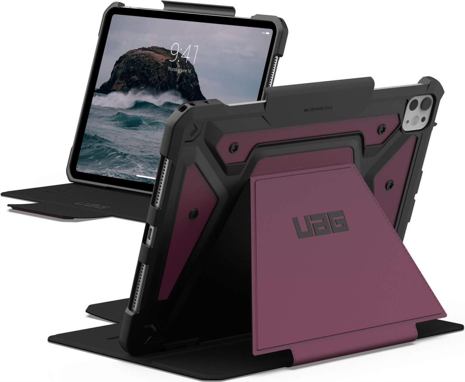 Urban Armor Gear Metropolis SE 124475119049 custodia per tablet 279 cm 11 Custodia a libro Bordeaux (UAG - Flip cover for table