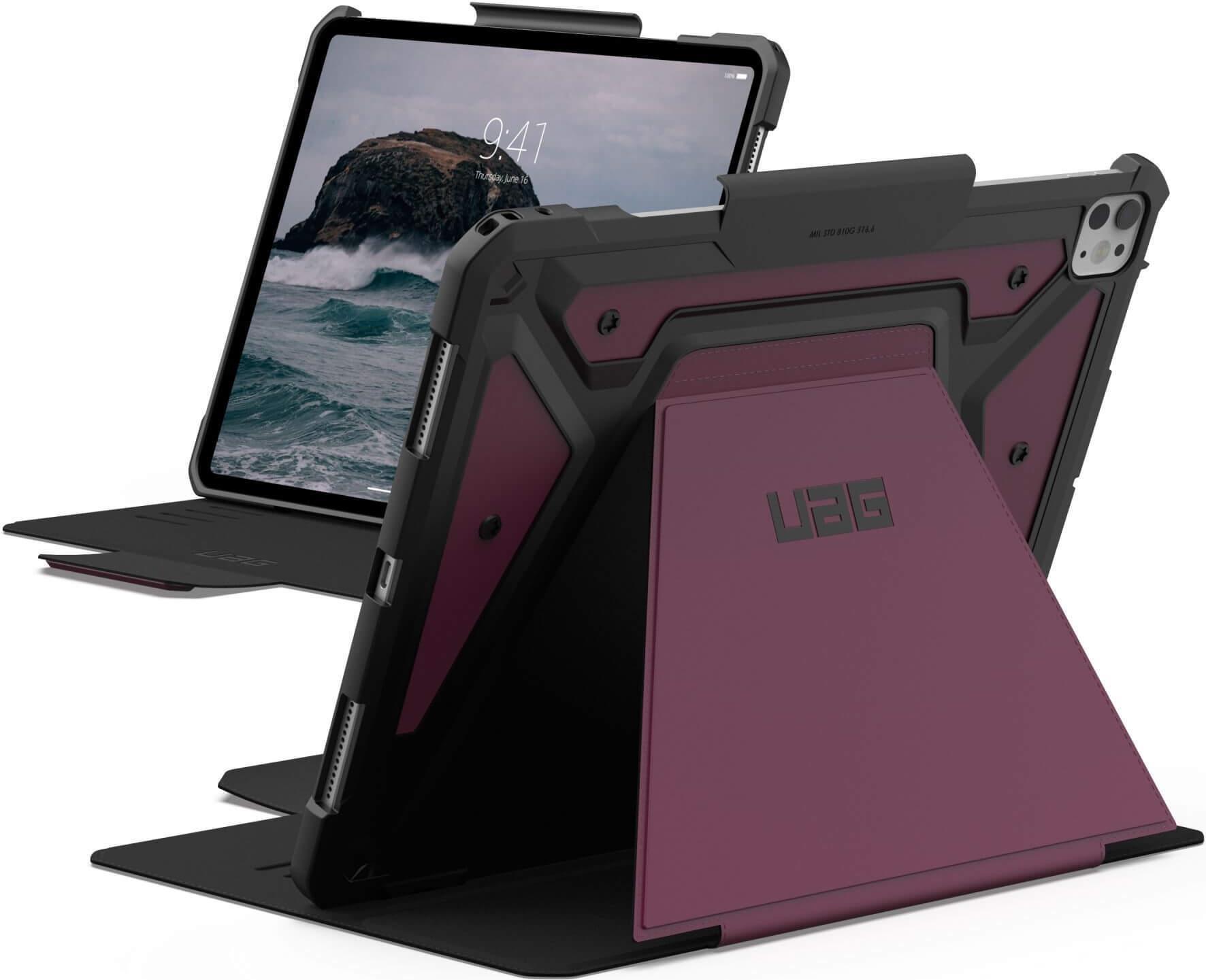 Urban Armor Gear Metropolis SE 124476119049 custodia per tablet 33 cm 13 Custodia a libro Bordeaux (UAG - Flip cover for tablet