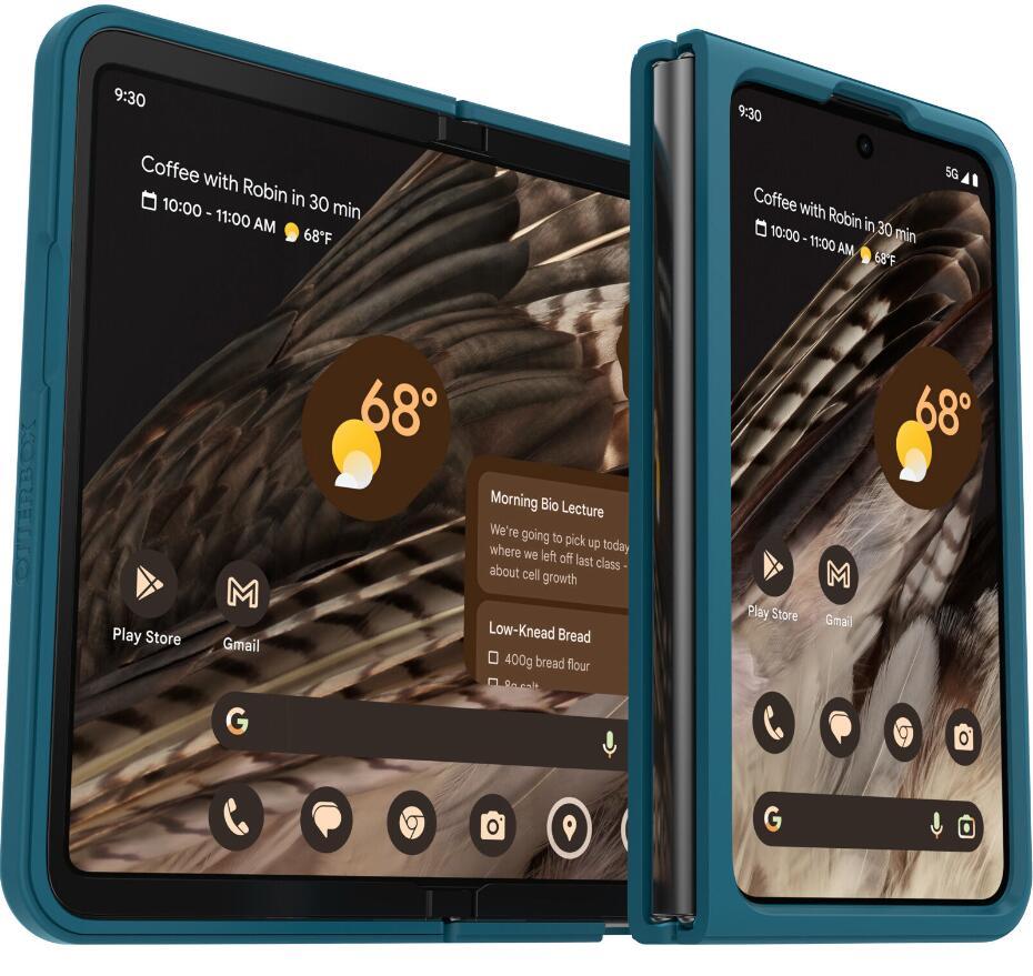 OtterBox Thin Flex Series - Cover per cellulare - antimicrobica - policarbonato gomma sintetica - pacific reef - per Google Pix