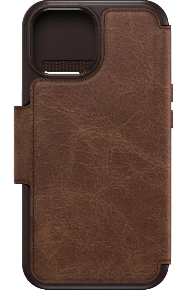 OB STRADA MAGSAFE APPLE IPHONE - 15 PRO ESPRESSO BROWN