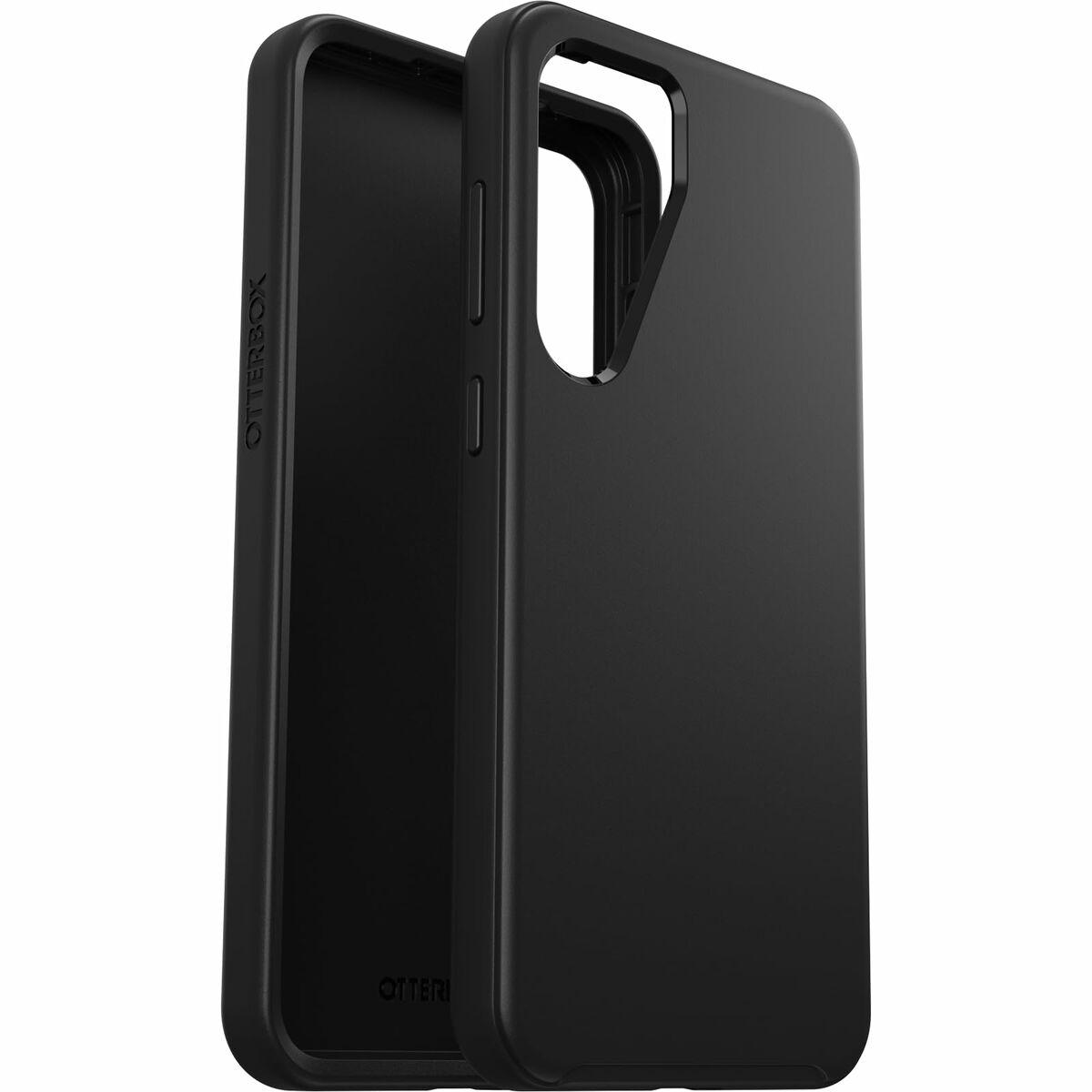 OtterBox Symmetry Series - Back cover for mobile phone - thermoplastic elastomer [TPE], polycarbonate layer - black - for Samsu