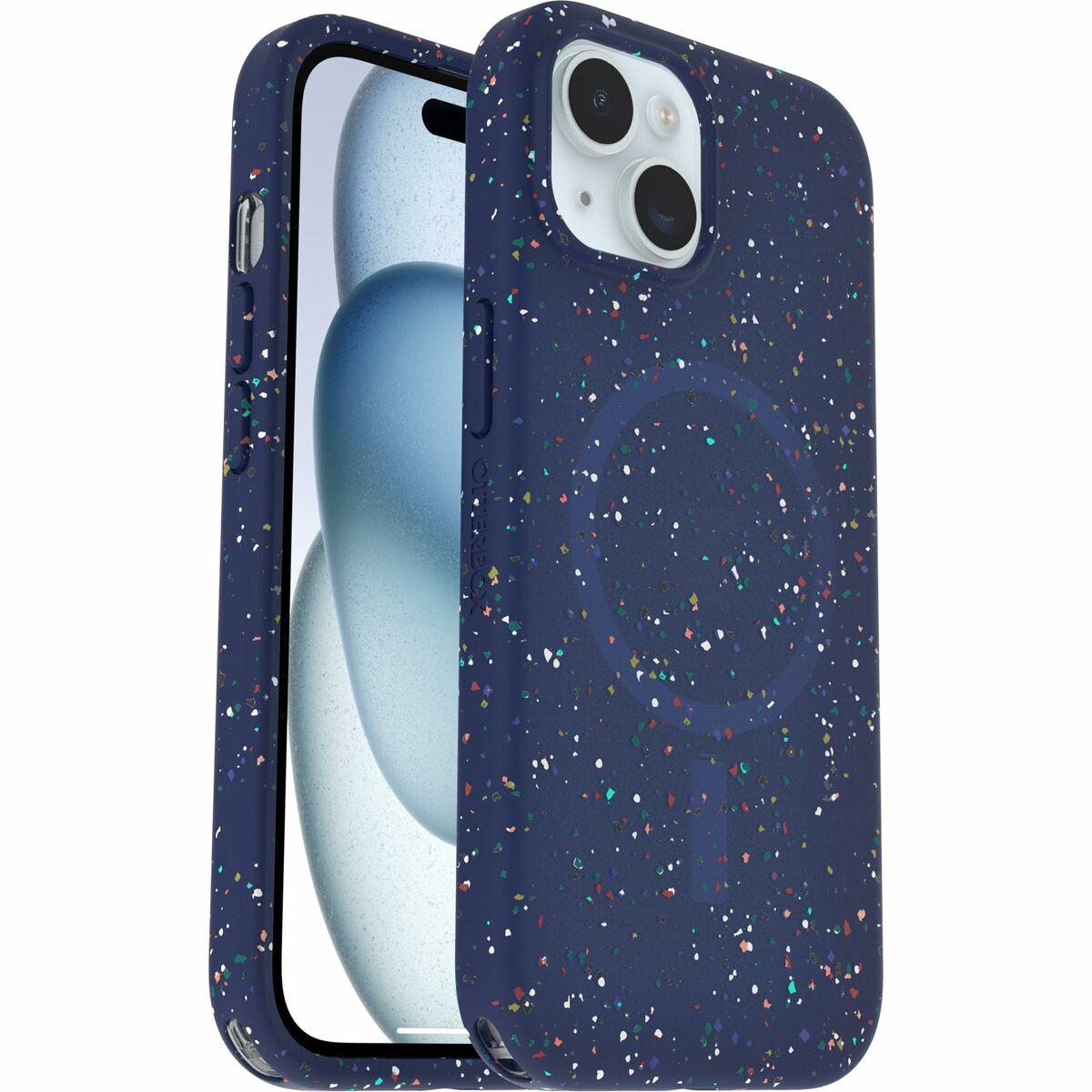 OtterBox Core Series - Back cover for mobile phone - MagSafe compatibility - synthetic rubber REGRIND silicone - blueberry pie