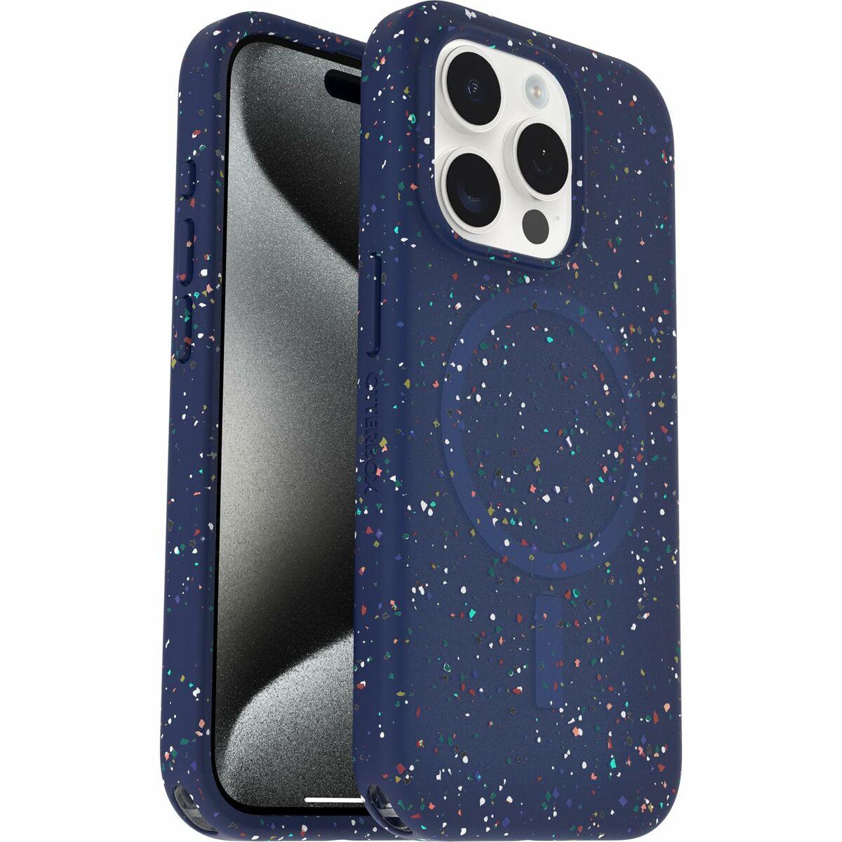 OtterBox Core Series - Back cover for mobile phone - MagSafe compatibility - synthetic rubber REGRIND silicone - blueberry pie
