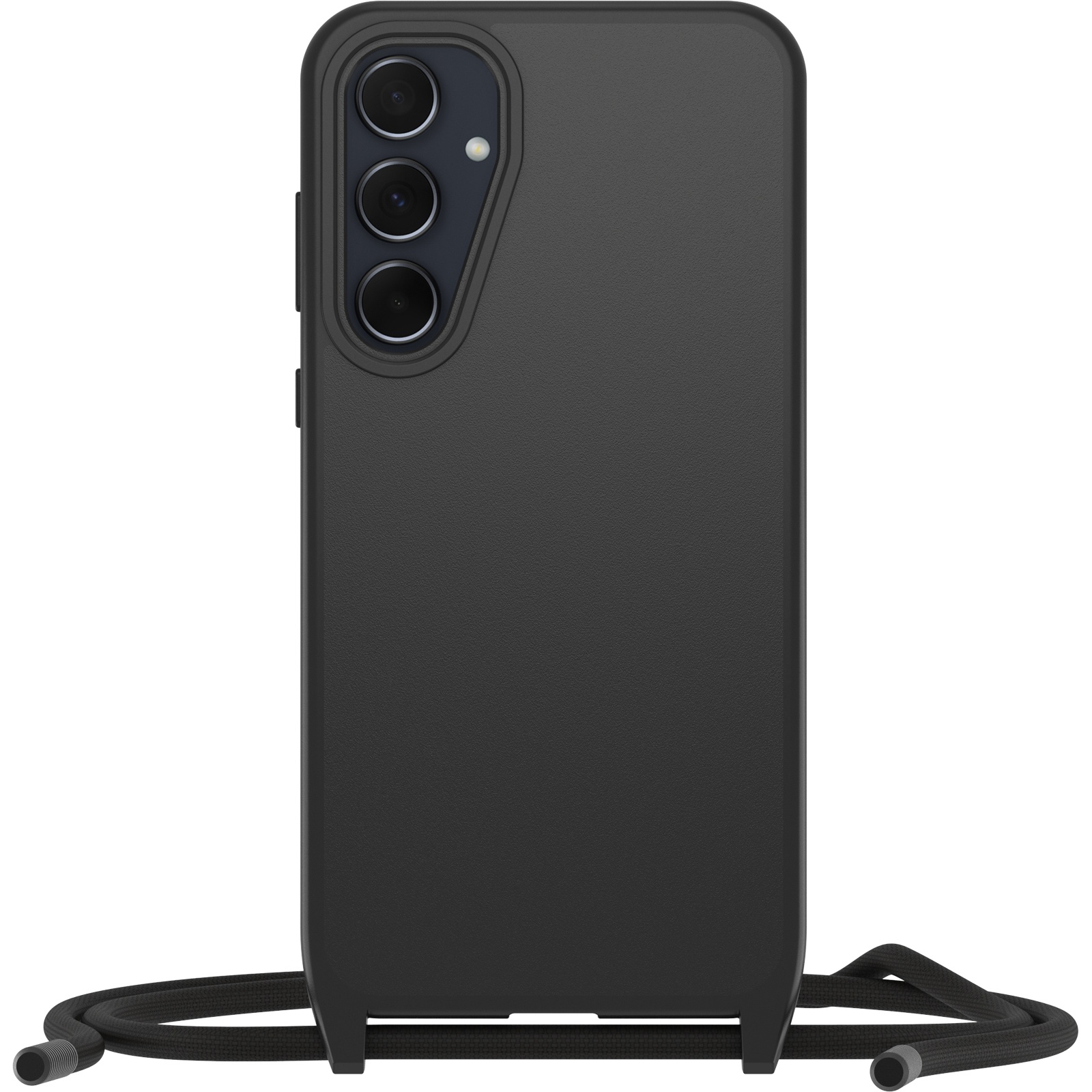 OtterBox React Series - Back cover for mobile phone - necklace - black - for Samsung Galaxy A35