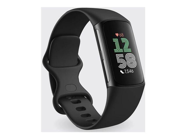 Fitness tracker Fitbit Charge 6, ossidiana/nero