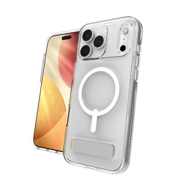 ZAGG Crystal Palace Snap Kickstand custodia per cellulare 17,5 cm (6.9") Cover Trasparente