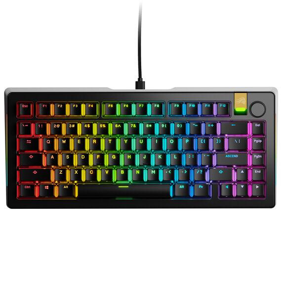 Glorious Gaming GMMK 3 PRO HE 75% Prebuilt tastiera USB QWERTY Inglese US Nero
