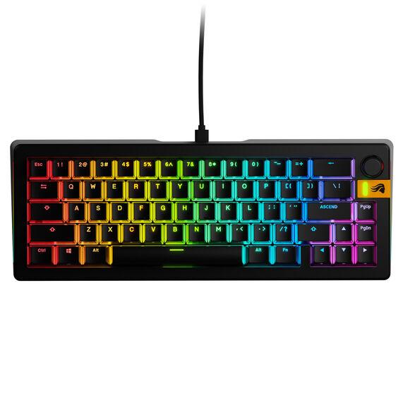 Glorious Gaming GMMK 3 HE 65% Prebuilt tastiera USB QWERTY Inglese US Nero