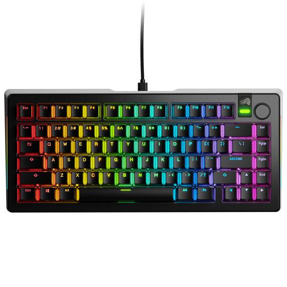 Glorious Gaming GMMK 3 PRO 75% Prebuilt tastiera USB QWERTY Inglese US Nero