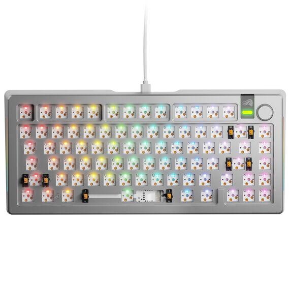 Glorious PC Gaming Race GMMK 3 PRO Barebones tastiera Casa USB No Argento