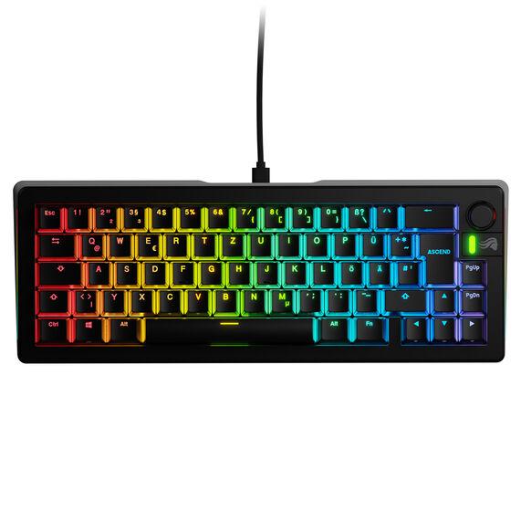 Glorious PC Gaming Race GMMK 3 65% da gioco personalizzato da gioco personalizzato Switch ISO De Fox (Glo-KB-GMMK3-65-PB-FOX-W-