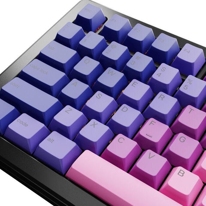 Glorious PC Gaming Race KeyCaps GPBT KeyCaps ANSI Layout US PBT Dye-Sub-Nebula (GLO-KB-ACC-KC-GPBT-GR-NEB-US)