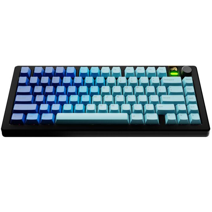 Glorious PC Gaming Race KeyCaps GPBT KeyCaps ANSI Layout US PBT Dye-Sub-Ocean (Glo-KB-Acc-Kc-Gpbt-Gr-Gn-Ocn-US)