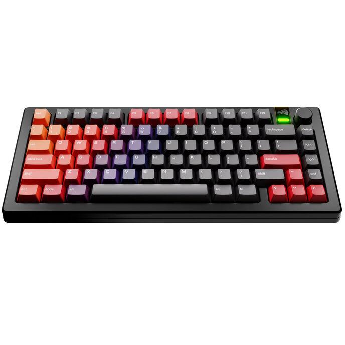 Glorious PC Gaming Race KeyCaps GPBT KeyCaps ANSI Layout US PBT Dye-Sub-Celestial Fire (Glo-KB-Acc-Gpbt-Gr-CEF-US)