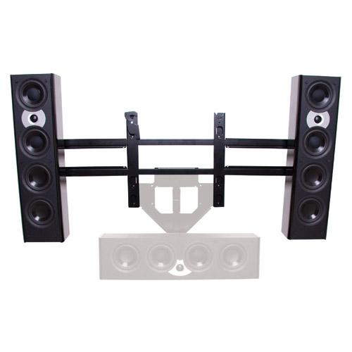 Chief PACLR2 supporto da parete per casse acustiche Metallo Nero