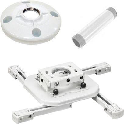 Kit di montaggio per proiettore capo 7,5 cm di bianco fino a 11 kg