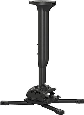 Capo proiettore Monte Kit 80-135 cm nero fino a 22 kg