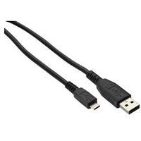 BlackBerry - Cavo USB - USB (M) a Micro USB Tipo B (M) - 1,2 M - Nero - per BlackBerry Q10, Q5, Z10, Z30, Bold 99xx, Curve 3G,