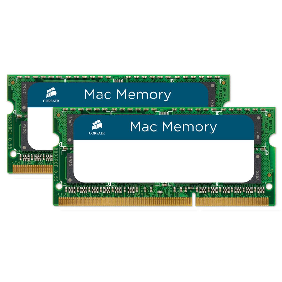 Memoria Corsair Mac Memoria SO-DDR3 1066 MHz 8 GB (2x 4 GB) CMSA8GX3M2A1066C7