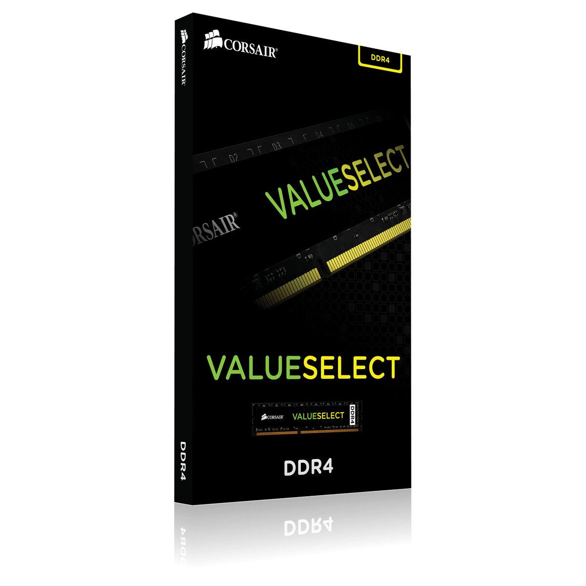 Corsair ValueSelect 8GB, DDR4, 2400MHz memoria 1 x 8 GB (8GB DDR4 2400 UDIMM)