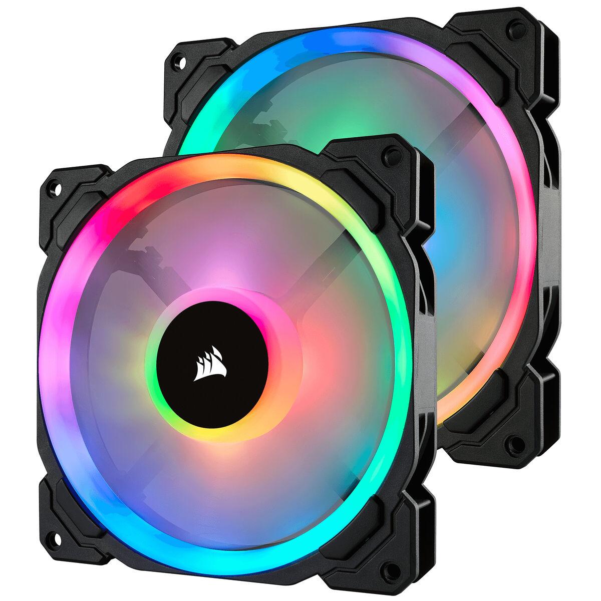 Corsair LL140 RGB Case per computer Ventilatore 14 cm (CORSAIR ICUE LL140 RGB 140MM PWM 2 PK)
