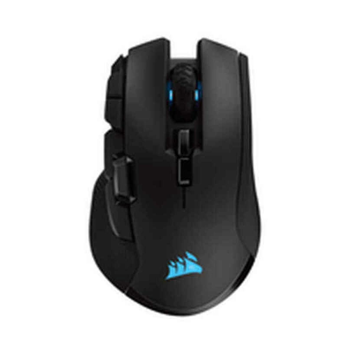 Corsair IRONCLAW RGB mouse Mano destra RF Wireless + Bluetooth + USB Type-A Ottico 18000 DPI (CORSAIR IRONCLAW RGB WIRELESS MOU