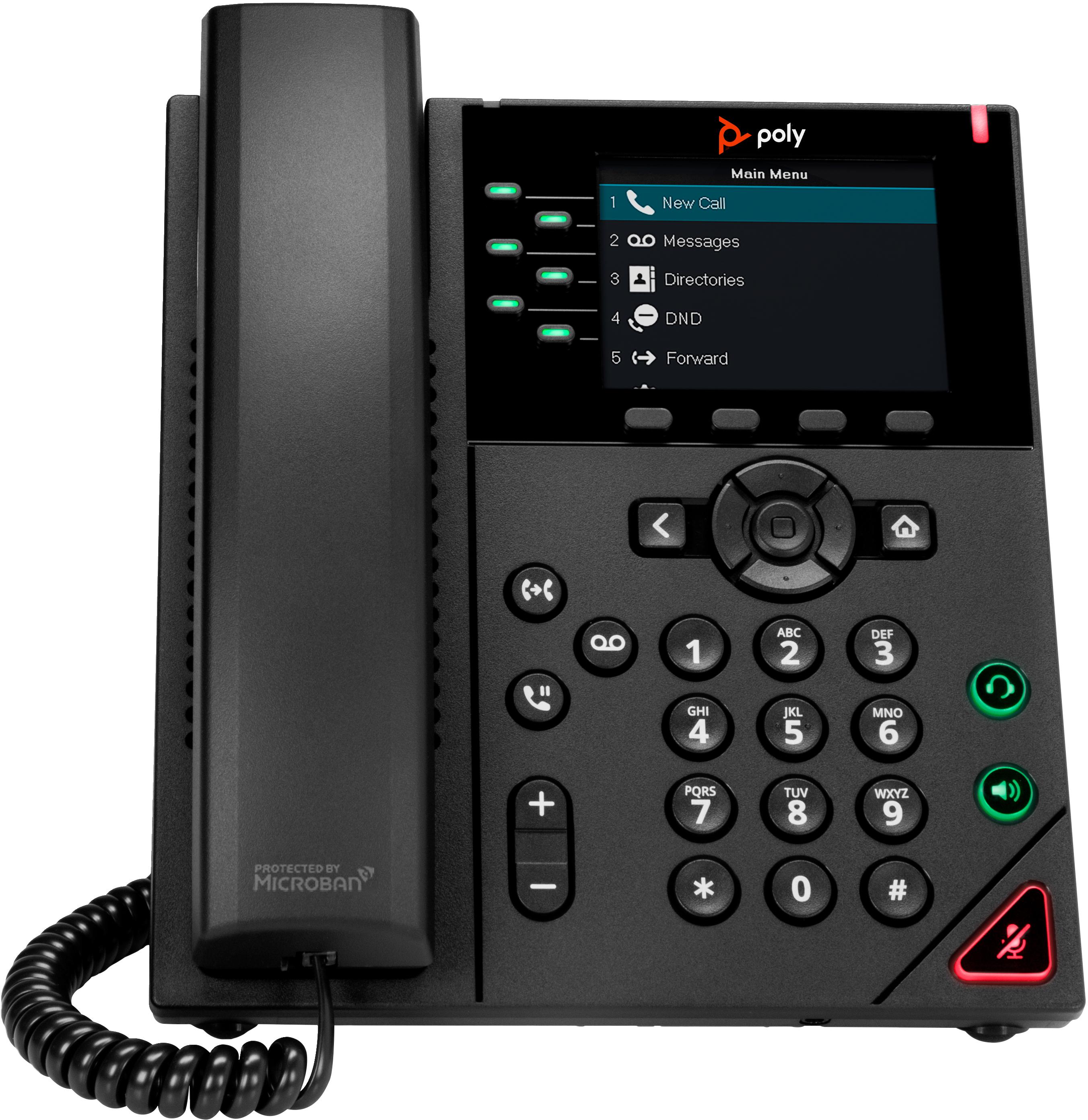 POLY Telefono IP VVX 350 a...