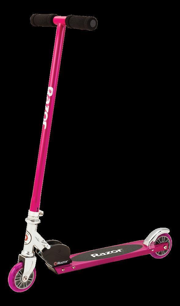 Monopattino classico per bambini Razor S nero - rosa (13073051 / 0845423013684)