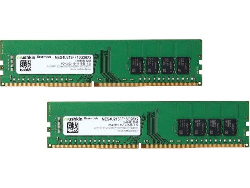 DIMM 32 GB DDR4-2133 2 kit doppio da 16 GB MES4U213FF16G28X2 Essentials