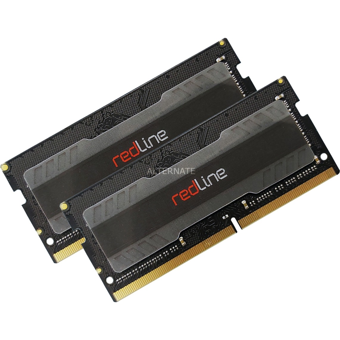 SO-DIMM 32 GB DDR4-2666 2x kit doppio da 16 GB nero MRA4S266KKF16GX2 Redline INTEL XMP