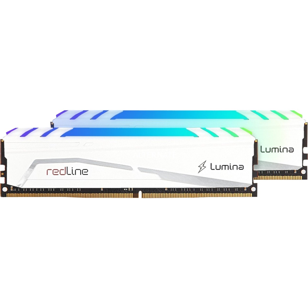 DIMM 16 GB DDR4-3600 2x 8 GB kit doppio bianco MLB4C360GKKP8GX2 Redline Lumina INTEL XMP