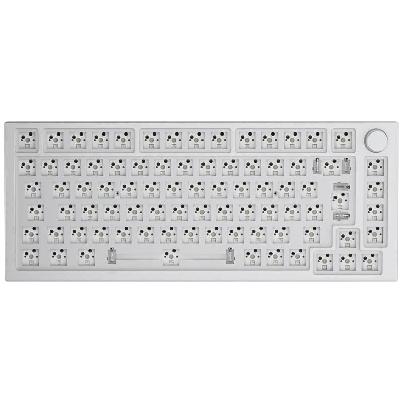 Glorious PC Gaming Race GMMK Pro Tastiera barebone (Glorious GMMK Pro 75 Barebone - White Ice ISO-Layout [GMMK-P75-RGB-ISO-W])