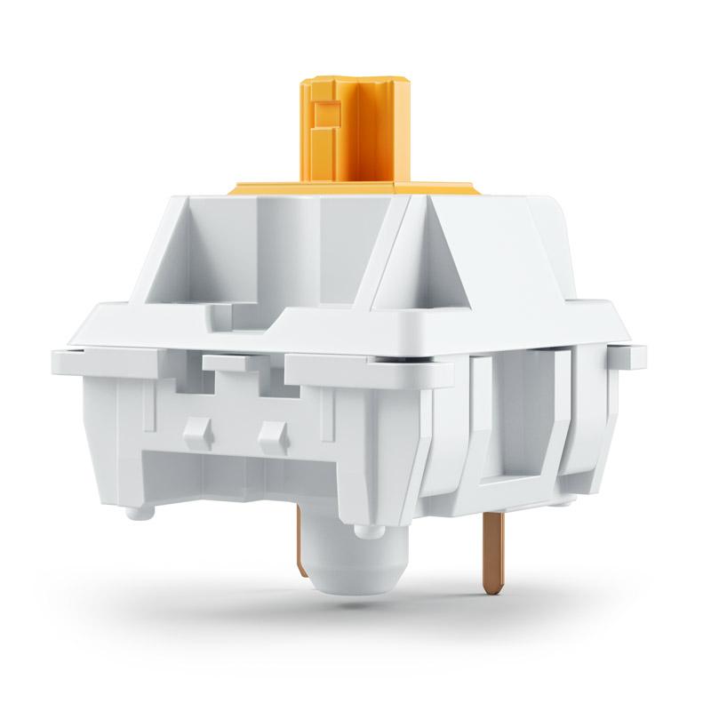 Glorious PC Gaming Race Panda Arancione, Bianco 36 pz (Glorious Panda Mechanical Keyboard Switches - 36 Pieces [GLO-SWT-HPANDA]
