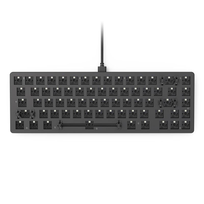 Glorious PC Gaming Race GMMK 2 tastiera USB Tedesco Nero (Glorious GMMK 2 65 Keyboard Barebone ANSI-Layout - Black) - Versione
