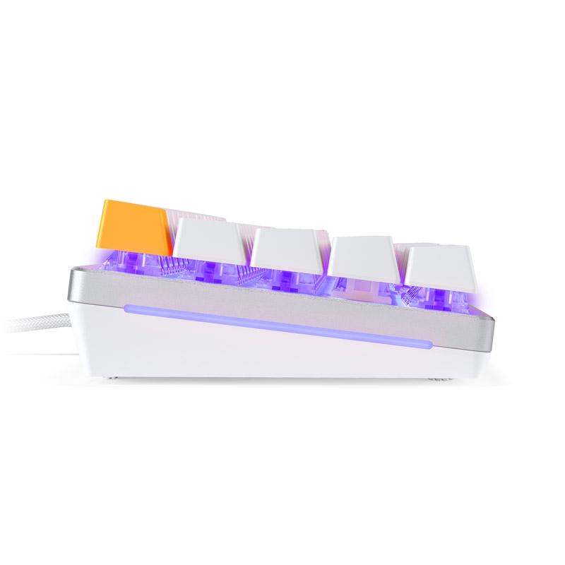 Glorious PC Gaming Race GMMK 2 tastiera USB US International Bianco (Glorious GMMK 2 65 Mechanical Gaming Keyboard - Fox switch