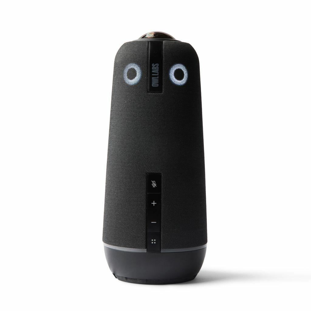 Owl Labs Meeting Owl 4+ - Videocamera per videoconferenza intelligente 4K a 360Ã‚Â°, microfono e altoparlante (fuoco autom